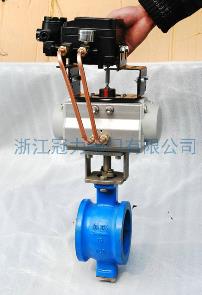 氣動(dòng)V型調(diào)節(jié)球閥能為工業(yè)干什么？